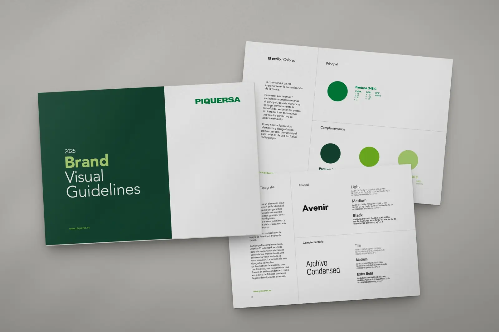 Piquersa: Manual de marca