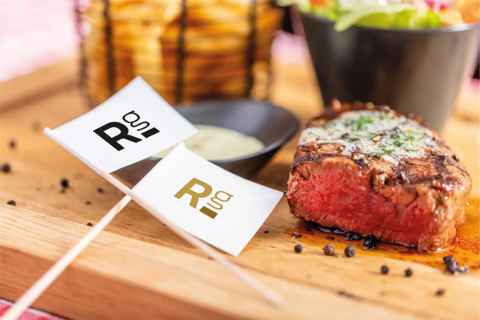 Roquetas Gastronómica: Aplicación: banderitas