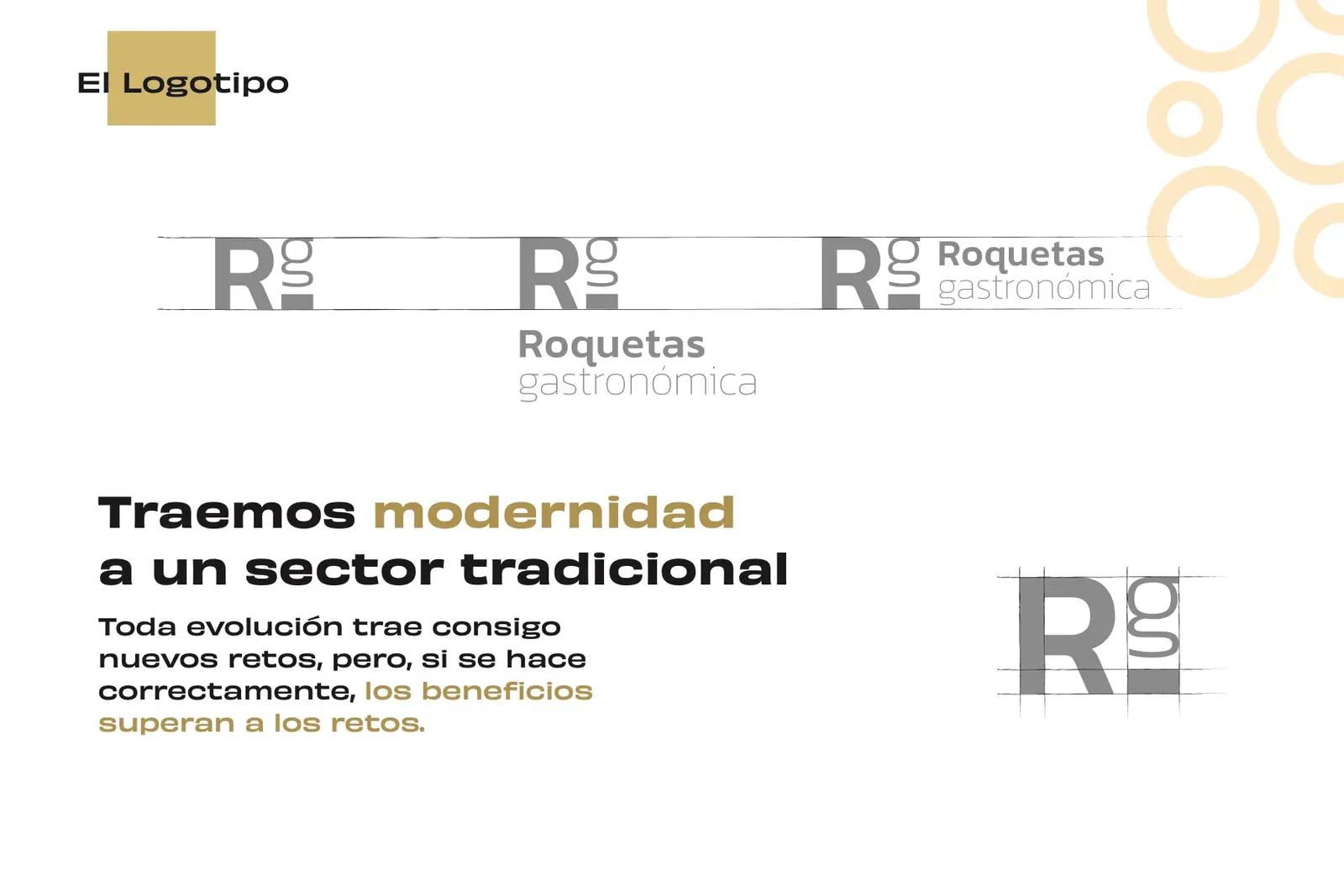 Roquetas Gastronómica: Identidad: el logotipo